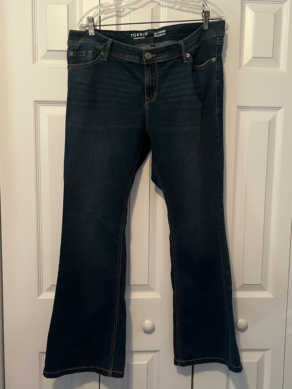 Torrid Luxe Slim Boot Super Stretch Dark Wash Jeans - Soze 18